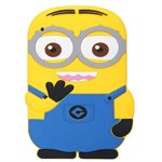 3D iPad Mini 1/2/3 Minion Silicone Cover (Baby Blue)